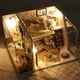 thumbnail image 1 of Artesanía creativa Casa de con en miniatura con muebles Casa de Rompecabezas 3D Romántico Casa de bricolaje Habitación para A CUTICAT casa de muñecas artesanales, 1 of 8