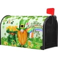 thumbnail image 3 of Happy St Patricks Day Mailbox Cover Spring Mailbox Covers Magnetic Standard Size 25x21in St Patricks Day Gnomes Magnetic Mailbox Covers Waterpfroof Letter Post Box Cover Wrap Decoration for Outside, 3 of 6