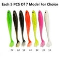 thumbnail image 4 of BE-TOOL 5PCS Soft Fishing Lure Bionic Fishing Baits for Freshwater Saltwater Bass Pike Zander ASP Catfish, 4 of 8