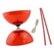 thumbnail image 3 of Juguete de bola de diábolo, juego de diábolo chino para fitness con 2 palos de diábolo individuales rojo, 3 of 9