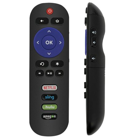 RC282 Replace Remote for TCL TV with Netflix Sling Amazon Shortcut Key 65S517