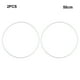 thumbnail image 3 of Inteprter 2 protectores blancos fiables y fáciles de configurar para taburete de Bar, anillo para base de silla, duradero, de alto rendimiento Decoración del hogar blanco 55cm, 3 of 6