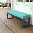 thumbnail image 3 of Covers & All Sunbrella Bench cushion, 5″ High-Density Foam, Water Resistant Outdoor Bench Cushions, 3 of 8