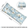 thumbnail image 4 of Aesthetic Floral Daisy Mastectomy Cushion - Soft Seatbelt Pillow for Car - Reduces Discomfort During Recovery, 4 of 7