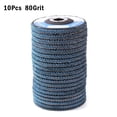 thumbnail image 2 of 10pcs Profesional Flap Discs 115mm 4.5 Discos de lijado 40/60/80/120 Grit muelas abrasivas Cuchillas for amoladora angular, 2 of 8