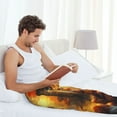 thumbnail image 5 of Naloa Sunset Maple Tree Fox Pajama Pants Men, PJ Bottoms, Sleep & Lounge Pants-Large, 5 of 6