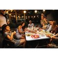 thumbnail image 2 of Plastic Development Group 6 Foot Fold In Half Folding Banquet Table, White, 2 of 10