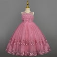 thumbnail image 3 of Vestidos De Novia Para Niñas Vestido Largo De Princesa De Flores Elegante De Navidad Para Niña Infantiles, 3 of 4
