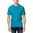 thumbnail image 1 of Club Room - Camiseta básica con cuello redondo para hombre, azul, talla mediana, 1 of 1