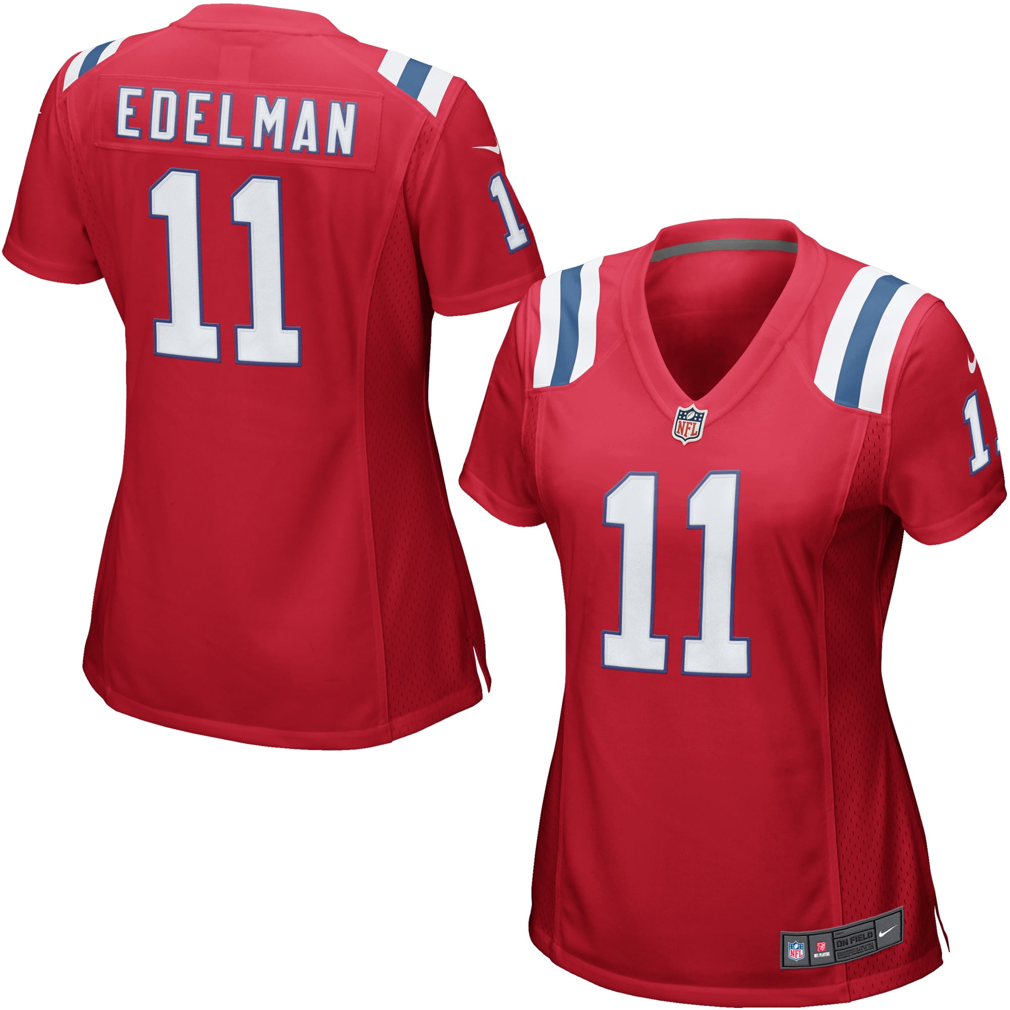 womens red patriots jersey