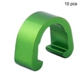 thumbnail image 3 of Eigraketly 10 piezas Cable de bicicleta C Clips Profesional Simple Robusto Cables de freno Abrazadera Fijar Accesorio Manguera Hebilla Fijador para Type3 NO3 Eigraketly OD020040-03, 3 of 6