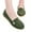 Army Green, variant on Miluxas Women's Flats Shoes Leisure shoes Slip On Work Shoes Comfort Walking Shoes
