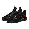 thumbnail image 3 of Soulsfeng Men's Anti-slip Running Shoes Mesh Lightweight Breathable Training Black Sneakers Size 8.5, 3 of 9