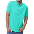 thumbnail image 1 of T-shirt Frais pour Homme à Manches Courtes, Polo Piqué Régulier, 1 of 3