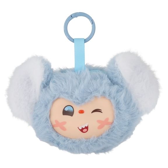 Scary Beary Winky Collectible Plush Keychain Pouch, 3.5"