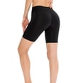 thumbnail image 6 of High Waisted Yoga Biker Shorts for Women with Pockets, Tummy Control Athletic Workout Spandex Shorts, 6 of 6