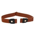 thumbnail image 6 of Women Belts for Jeans Fashion Waist Belt Plus Size Women Belts with Gold Buckle for Jeans Pants Dress Ladies Leather Belt Skinny Belts for Women Silver Buckle Thin Belts for Women Silver Buckle,Black, 6 of 7