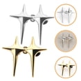 thumbnail image 3 of 4pcs Pants Button No Sew Pant Waist Tightener Waist Buckle Extender Pants Clip Pants Button, 3 of 9