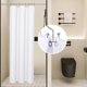 thumbnail image 1 of Juego de cortinas de ducha LaCyan 3 en 1, impermeables, 180 x 180 cm, con ganchos, 1 of 6
