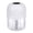 White, variant on PULLIMORE Electric Garlic Chopper Mini Wireless Food Processor Portable Kitchen Onion Vegetable Crushed Chopper USB Charging 100ml 250ml (Green)