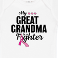 thumbnail image 4 of Inktastic Breast Cancer Awareness My Great Grandma is a Fighter Boys or Girls Baby Bodysuit, 4 of 5