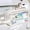 White, variant on Large Capacity Transparent Pencil Case, Cloth Rectangular Pen Pouch With Zipper, 8.66 X 5.12 X 2.76 In, White, For Office