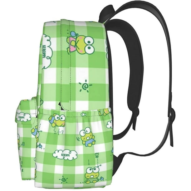 Frog Cartoon Keroppi Pattern Cloud Adult Leisure Backpack Children