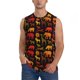 thumbnail image 1 of Fotbe Animal Men's Camiseta sin Mangas Estampada para Hombres, Playera Casual para Gimnasio, Entrenamiento, Playa-Large, 1 of 7