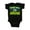 Black, variant on Toddlers "Daddy Says, I'm Awesome" Bodysuit - Green - 24 Months