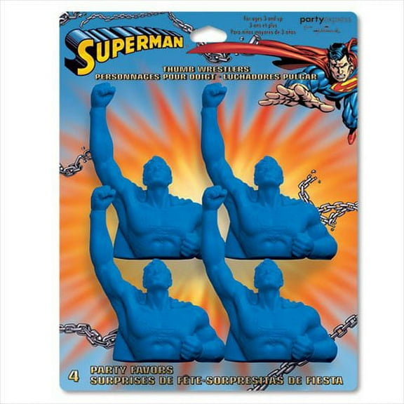 Superman Thumbwrestlers (4ct)