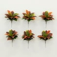 thumbnail image 6 of Nearly Natural 17" Garden Croton Artificial Plant, Real Touch (Set of 6), Multicolor, 6 of 6