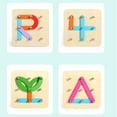 thumbnail image 4 of Alphabet Construction Puzzles, Learn Through Play Letter Construction Puzzle  For Preschool, 4 of 8