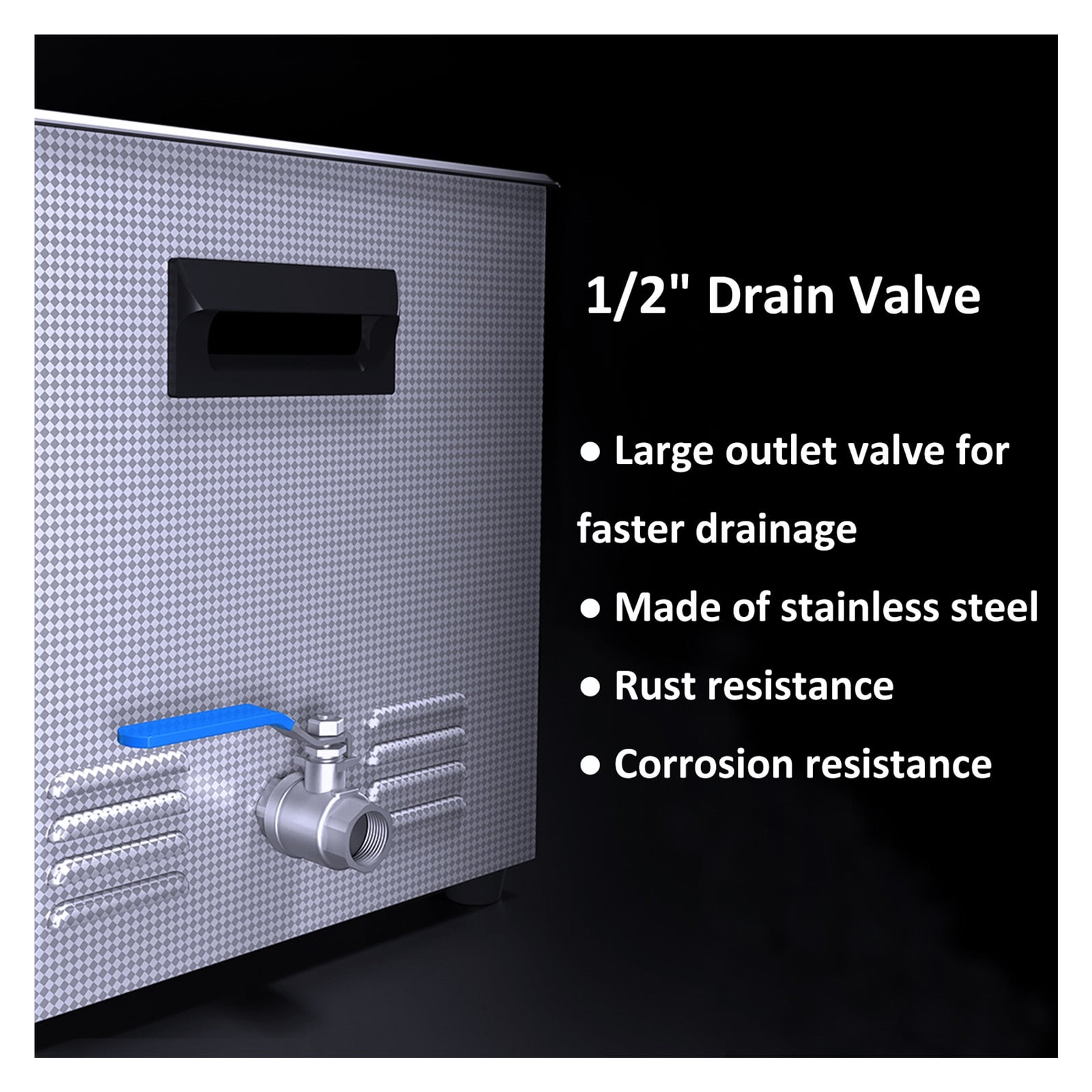 30L Ultrasonic Cleaner 40kHz Ultrasound Bath Heated Ultrasonic Cleaning Machine for Carburetor,Jewellery,Tools,Auto Parts etc