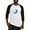 Black/White, variant on CafePress - NEVER GIVE UP ON DREAMS Baseball Jersey - Cotton Baseball Jersey, 3/4 Raglan Sleeve Shirt
