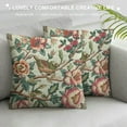 thumbnail image 3 of PHYHOO  Flowers and Bird Throw Pillow Cover, Cushion Case Outdoor Decoration for Sofa Couch Farmhouse, 3 of 5