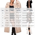 thumbnail image 3 of Women's Faux Fur Coat Shawl Collar Long Sleeve Maxi Length Single Button Warm Winter Jacket with Pockets Elegant Casual Fluffy Outerwear Black, 3 of 9