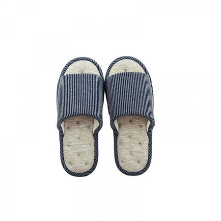 

Women s Men s Unisex Washable Cotton Open Toe Home Slippers Indoor Shoes Casual Linen Soft Non-slip Sole Shoes 8.5-9