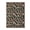 Black Brown, variant on FairOnly Tulip Pattern 2'x6' Runner Rug Non Slip Low Pile Machine Washable Floral Rug for Hallway Bedroom Kitchen,Black Brown