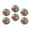 C1821, variant on Glass Refrigerator Magnet 6Pcs Magnetic Fridge Sticker,Decor for Kitchen,Whiteboard,Cabinet,Chef Holding Cooking Utensils