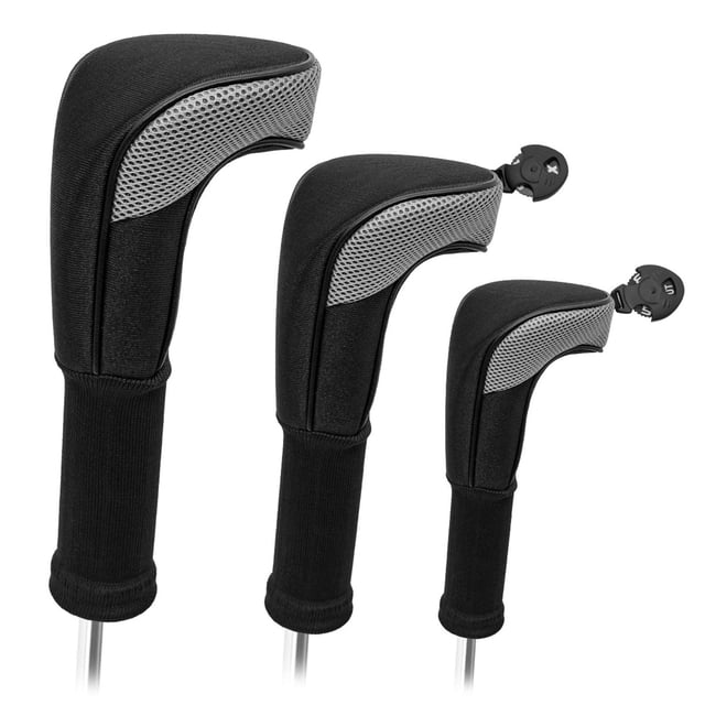 Cubiertas de cabeza de golf Macarena 3 Piezas Malla Gris