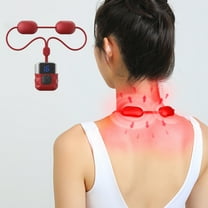 ZFYXGS Hanging Neck Massager for Pain Relief Deep Tissue, Electric Portable Massager with Heat, Portable Neck Massager Gift for Women Men