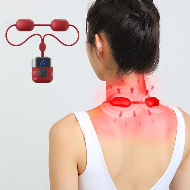 NARABB Hot Sale Hanging Neck Protector Mini Hot Cervical Spine Gift Shoulder And Neck Instrument Pendant Cervical Spine Massage Pendant USB Rechargeable