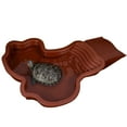 thumbnail image 4 of Pet Reptile Water Dish with - Durable Turtle Bathing Pool for Gecko and Tortoise - Easy to Clean Shallow Design for Indoor and Outdoor Use, 4 of 4
