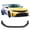 Matte Black, variant on Ikon Motorsports Front Bumper Lip Fits 2023-2026 Honda Civic FL5 Type R Hatchback, AK Style Matte Black PP Air Dam Chin Spoiler Splitter 3PCS