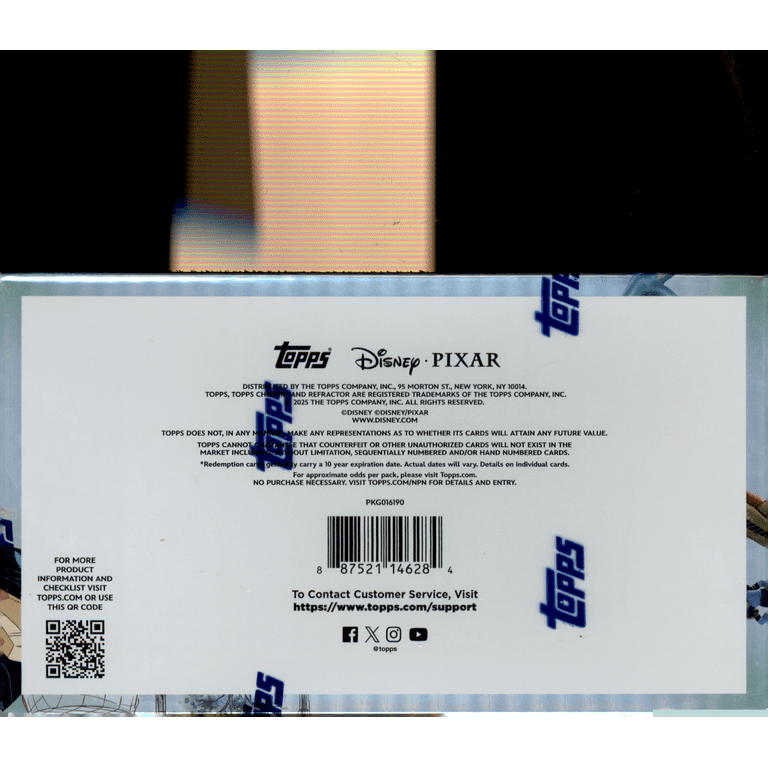 Topps 2025 Disney Chrome Hobby Box - Walmart.com Topps 2025 Disney Chrome Hobby Box - Walmart.com