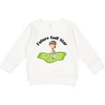 thumbnail image 2 of Inktastic Future Golf Star Girls Golfing Toddler Sweatshirt, 2 of 4