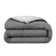 thumbnail image 1 of Edredón de Plumón Alternativo Reversible Bare Home Colección 1800 Tamaño King/Cal King Gris/gris Claro, 1 of 8