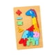 thumbnail image 3 of Rompecabezas de números, rompecabezas de madera para niños, juguetes Montessori, rompecabezas de madera para niños Dinosaurio, 3 of 9