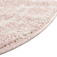 thumbnail image 6 of Unique Loom Lennon Collection Area Rug - Zal (10' Round Pink/Ivory), 6 of 7