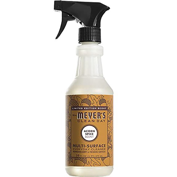 Mrs. Meyer's Acorn Spice Kitchen Set Variation, Includes, 1 Hand Soap, 1 Dish Soap, and 1 Multi Surface Cleaner 3 ct.